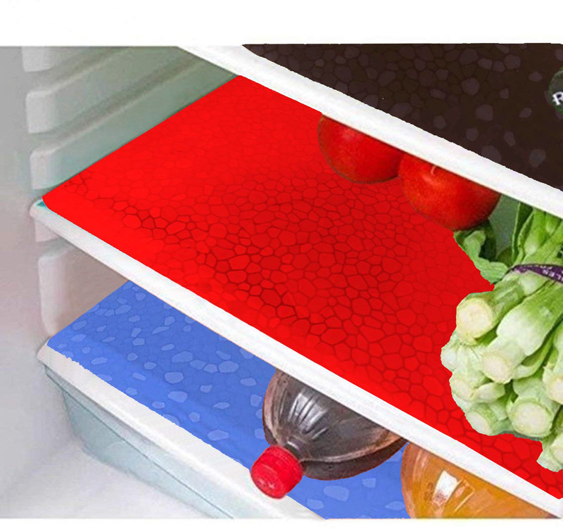 KUBER INDUSTRIES PVC (Polyvinyl Chloride) Drawer Mat(Grey, Free)