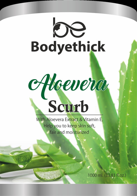 bodyethick aloevera scrub 1000gm Scrub(1000 g)