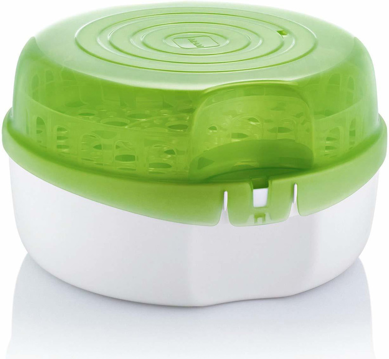 fajal enterprise Microwave Steam Steriliser - 6 Slots(Green)