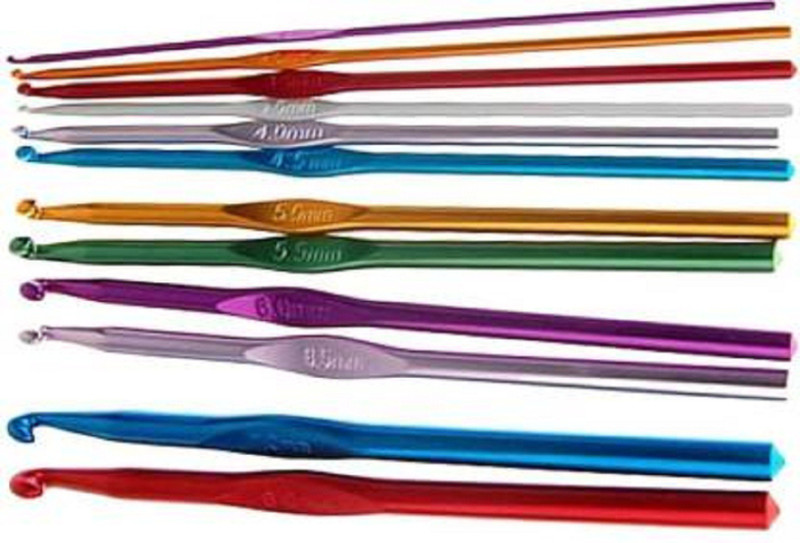 vahvaa Aluminium Crochet Hook Knitting Needle Set For Sewing