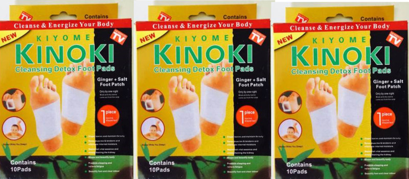 kiyome kinoki Cleansing Detox Foot 30 Pads Free Size(350 g)