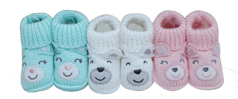 lillypupp Booties(Toe to Heel Length - 7 cm, Multicolor)