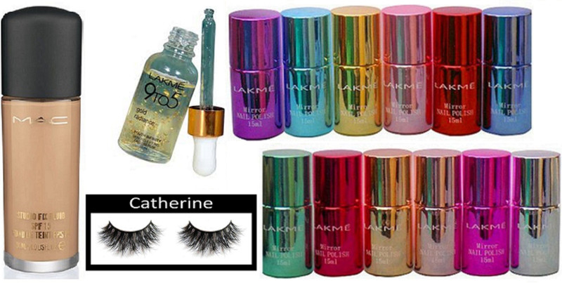 catherine Eyelashes With Gold Radiance Face Serum(15 Items in the set)