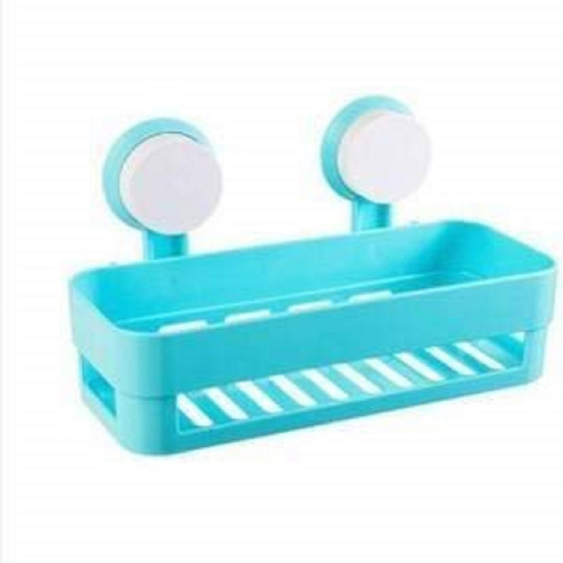 vyog enterprise Plastic Wall Shelf(Number of Shelves - 1, Blue)