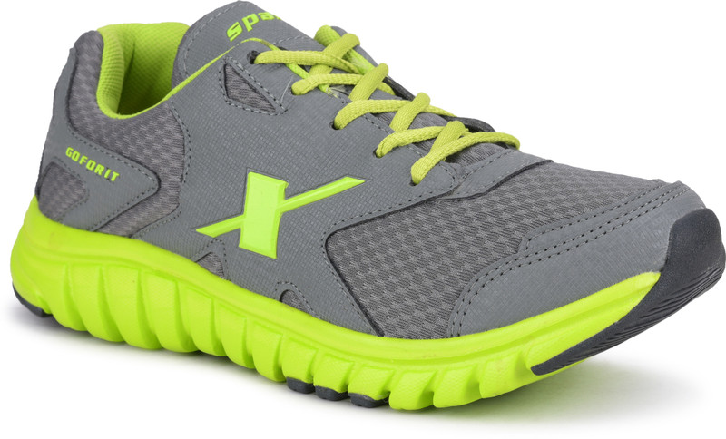 Sparx SM-185 Running Shoes For Men(Green, Grey)