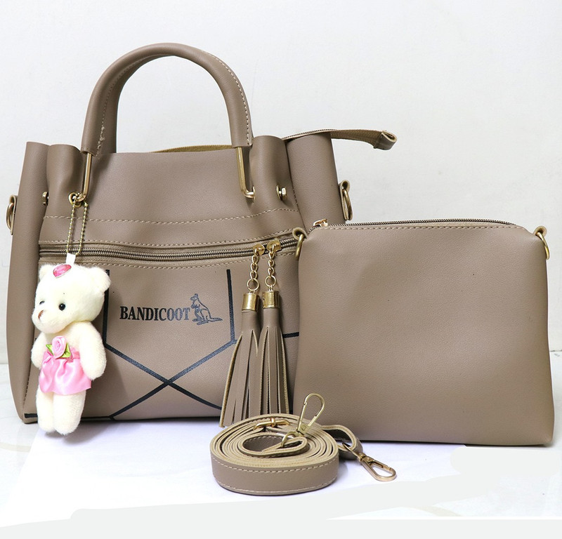bandicoot White Hand-held Bag
