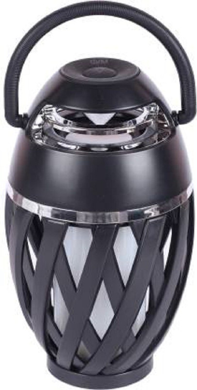 stacy Led Lamp Bluetooth Speaker Flame Atmosphere Speakers 10 W Bluetooth  Speaker(Black, 4.1 Channel)