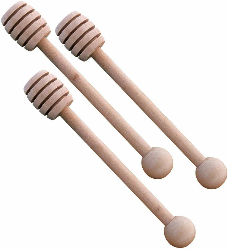 ultra design wooden honey dippers Wooden Sugar Spoon Set(Pack of 3)