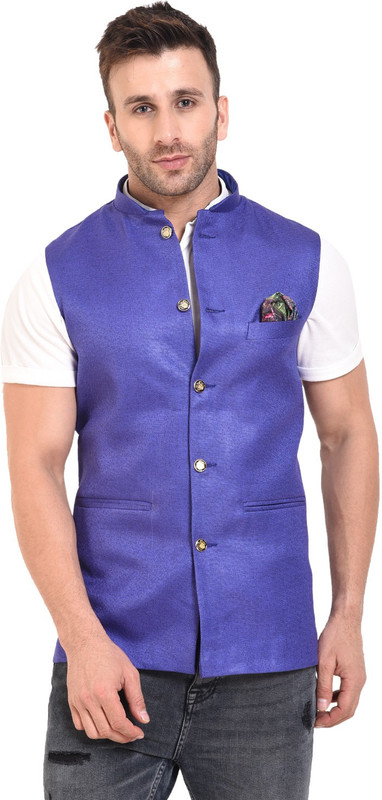 maximilian shop Sleeveless Solid Men Jacket