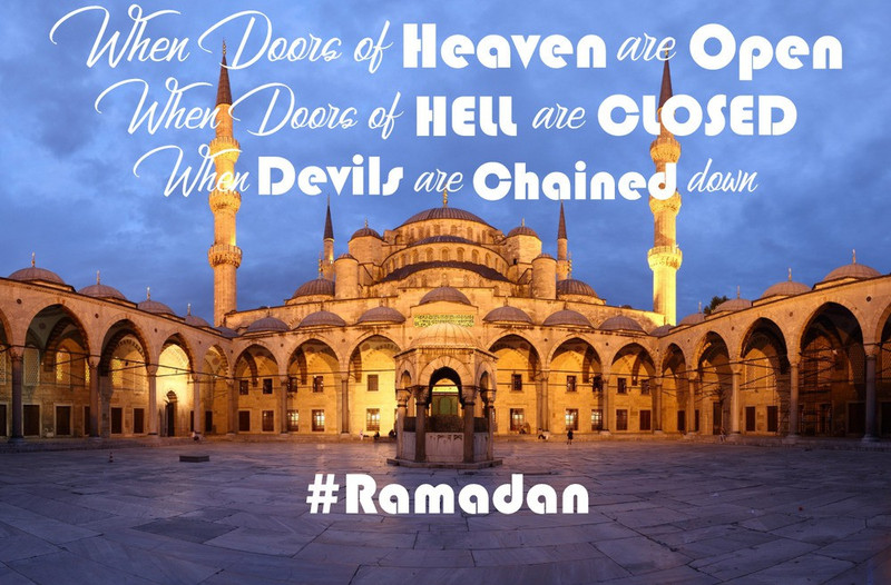 KD when doore of heaven are open Sticker Poster|islamic poster|religious poster|size:12x18 inch Paper Print(12 inch X 18 inch, Rolled)