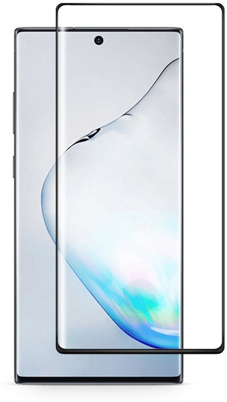 jacure Edge To Edge Tempered Glass for JacureTM Full Coverage Anti Fingerprint Scratch Proof Tempered Glass for Samsung Note 10 Plus(Pack of 1)