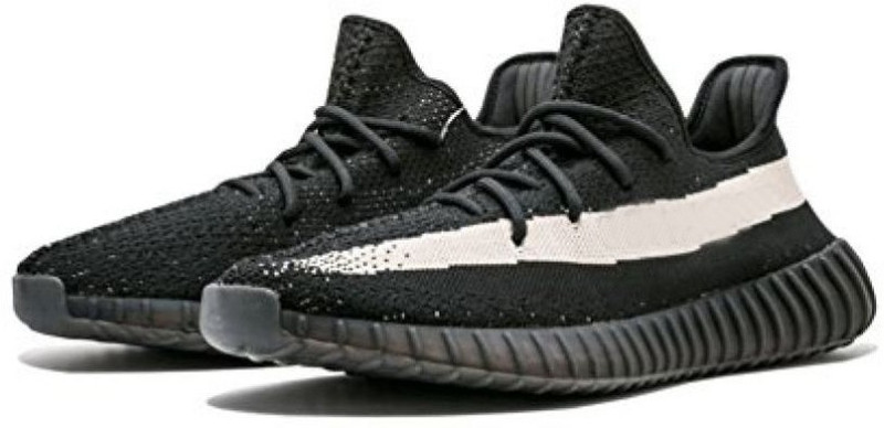 sunvik Yeezy Boost 350 V2 Running Shoes For Men(Black)