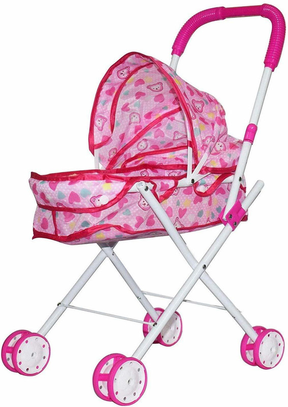 HARDI THRIVE Baby Doll Stroller Foldable Baby Pram for Baby Multicolour Stroller(Multi, Multicolor)