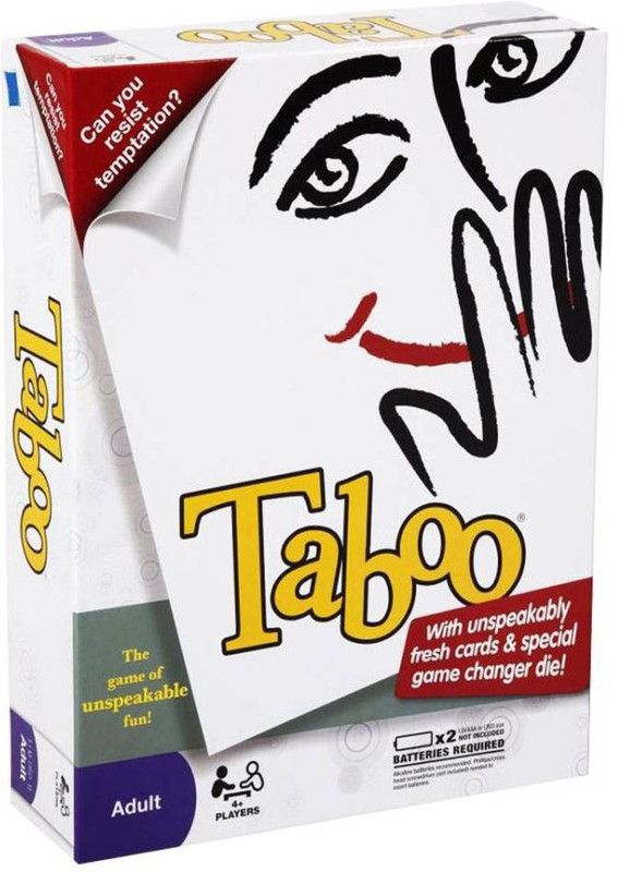 dmpl Fastdeal The Game of Unspeakable Taboo Toy for Kids and Adult Board Game
