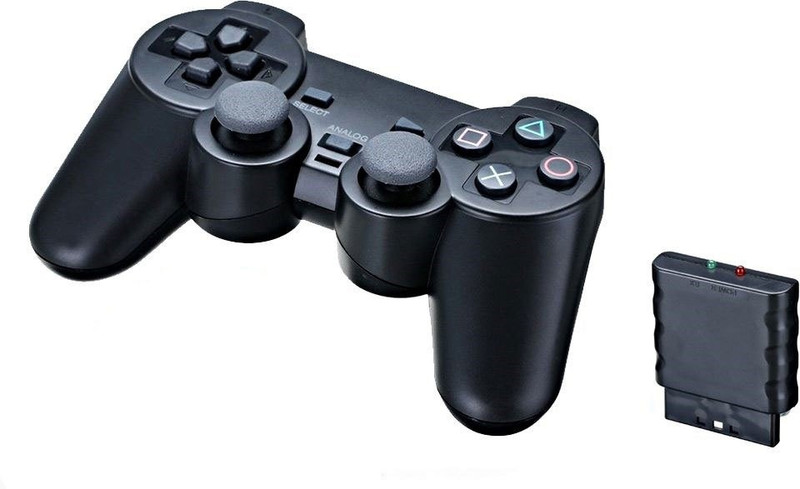 YODNSO PS2 controller wireless game controller gamepad joystick for playstation 2 video gaming Joystick(Black, For PS2) YODNSO PS2 controller wireless game controller gamepad joystick for playstation 2 video gaming Joystick(Black, For PS2)