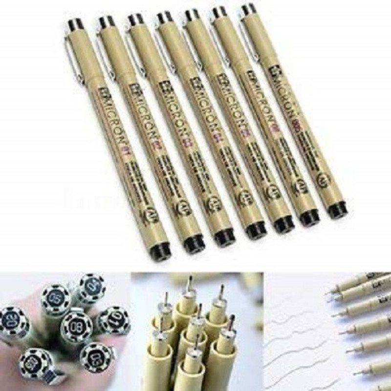 neelkanth pen Fineliner Pen(Pack of 7)