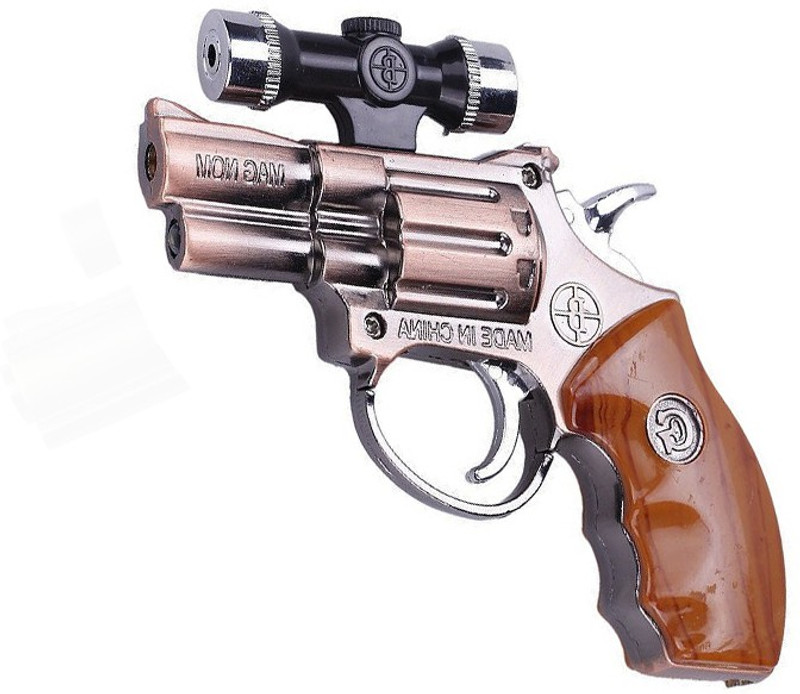 triangle ant Revolv'r™ Flash PISTOL WD Pocket Lighter Revolv’r™ Flash Lighter Pocket Lighter(black)