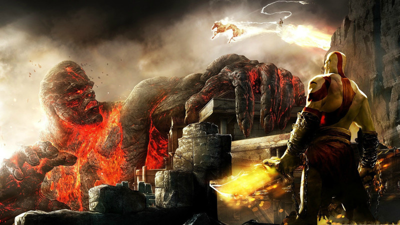 God of War-kratos poster|god of war game poster| Paper Print(12 inch X 18 inch, Rolled)