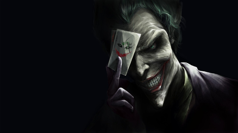 Joker sitcker poster|poster for room|anime poster Paper Print(12 inch X 18 inch, Rolled)