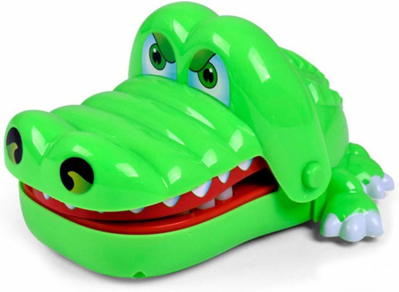 fajal enterprise Crocodile Dentist - Crocodile Biting Finger Game Funny Toys green