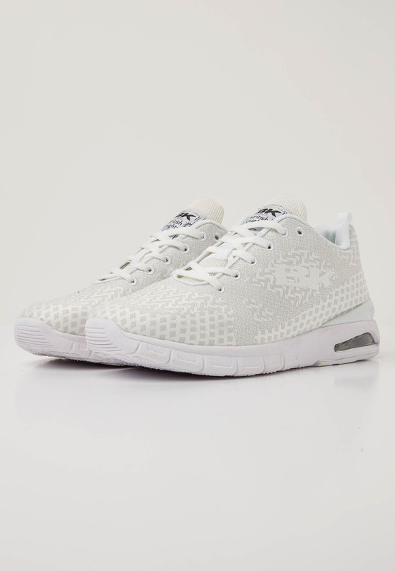 BRITISH KNIGHTS BRITISH KNIGHTS ENERGY JACQUARD WHITE/WHITE Size-12 Casuals For Men(White)