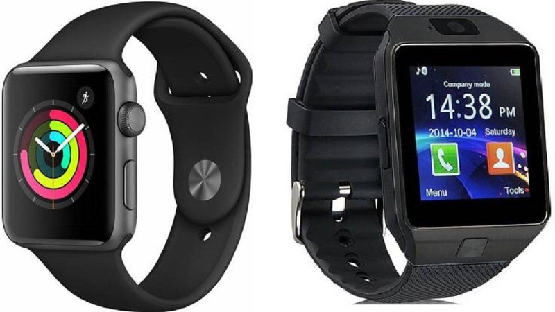 aybor smart calling watch with bluetooth black Smartwatch(Black Strap FREE SIZE)