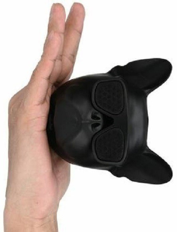 stacy Bluetooth Speaker Dog Head Stereo Bass Portable Wireless Speake 10 W Bluetooth  Speaker(Black, 4.1 Channel)