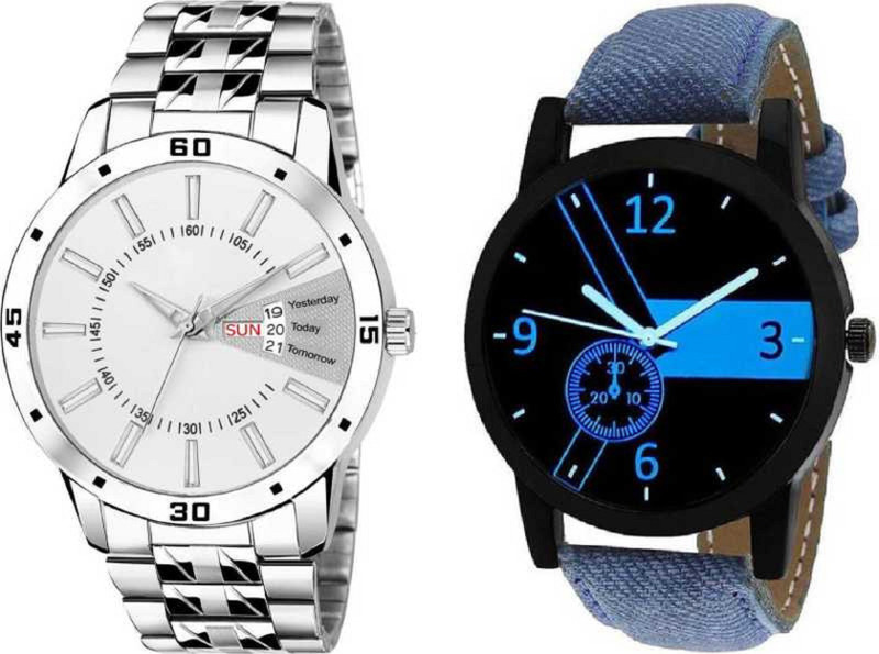khoosanta New Stylish Look For Combo Analog Watch - For Couple Analog Watch  - For Couple