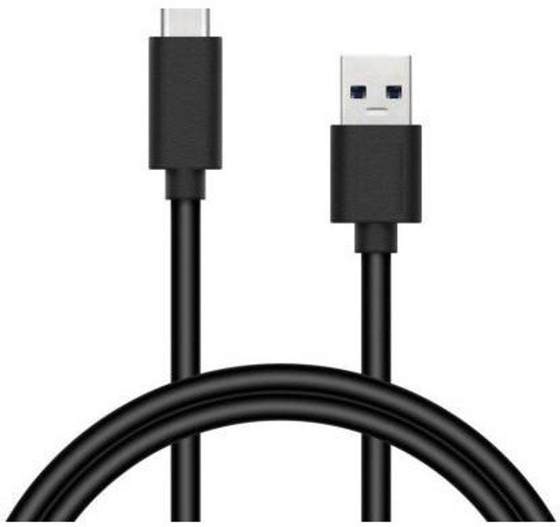 caseguru Type C 2 Amp Fast Charge Data Syncing Charging Cable 1.2 m USB Type C Cable(Compatible with Mi Redmi Note 7 Pro ,NOTE 7 , NOTE 7S, Black)