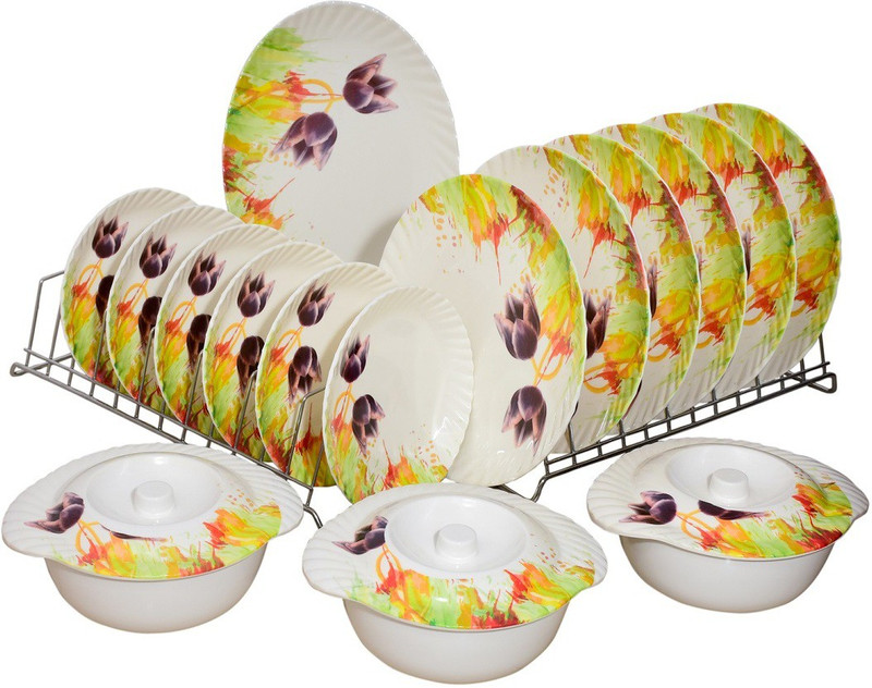 polo99 R-015 Pack of 41 Dinner Set(Melamin)