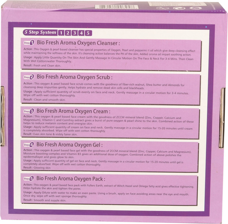 shanaz fashion pure herbal aroma oxygen facial kit with active pearls 250 g