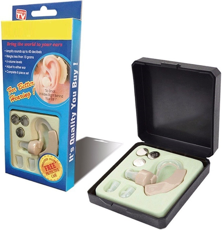 das brothers 6 volume levels 40 decibels behind the ear Hearing Aid(Beige)