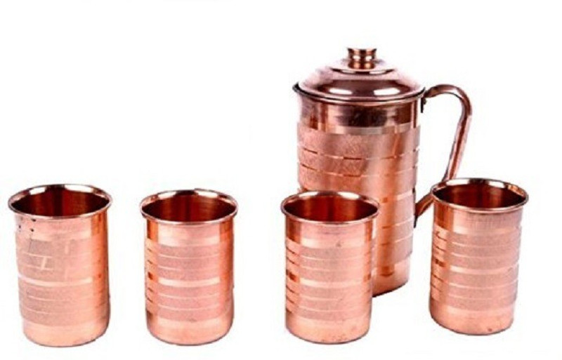 utensils junction global_kitchen_13 Jug Glass Set(copper)