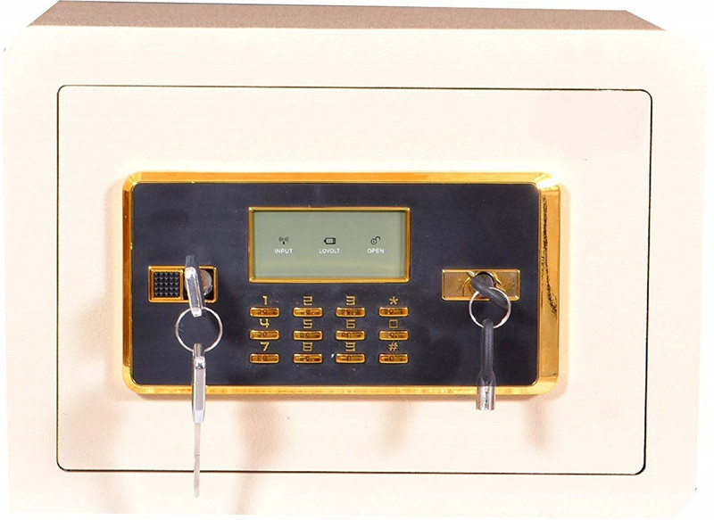 security store Mini Digital Safe/Safe Locker Box Safe Locker(Key Lock, Keypad)
