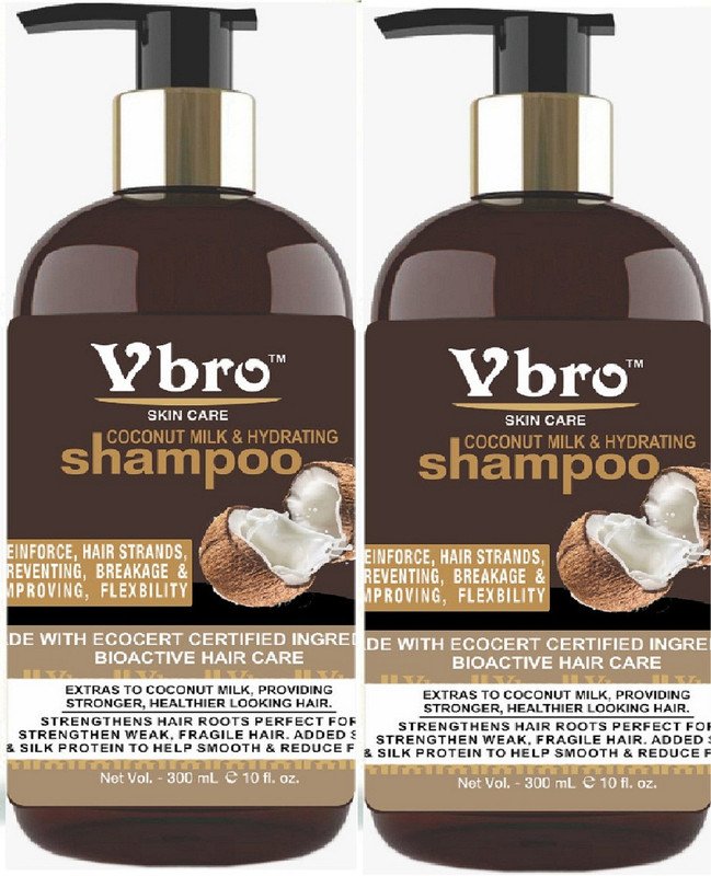 vbro COCOUNT MILK & HYDRATING HAIR SHAMPOO(300 ml)
