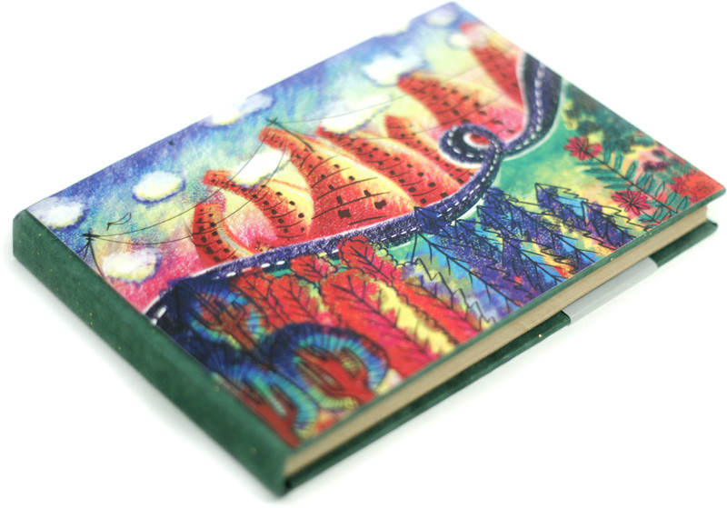 resha ketch Book for Artists - Illustrated Cover Sketch Pad(Multicolor, 72 Sheets)