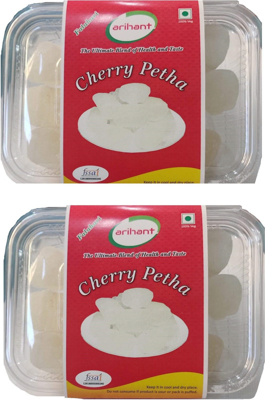 arihant foods The ultimate blend of health and taste of Cherry Petha (250 gms each x 2) Box(2 x 250 g)