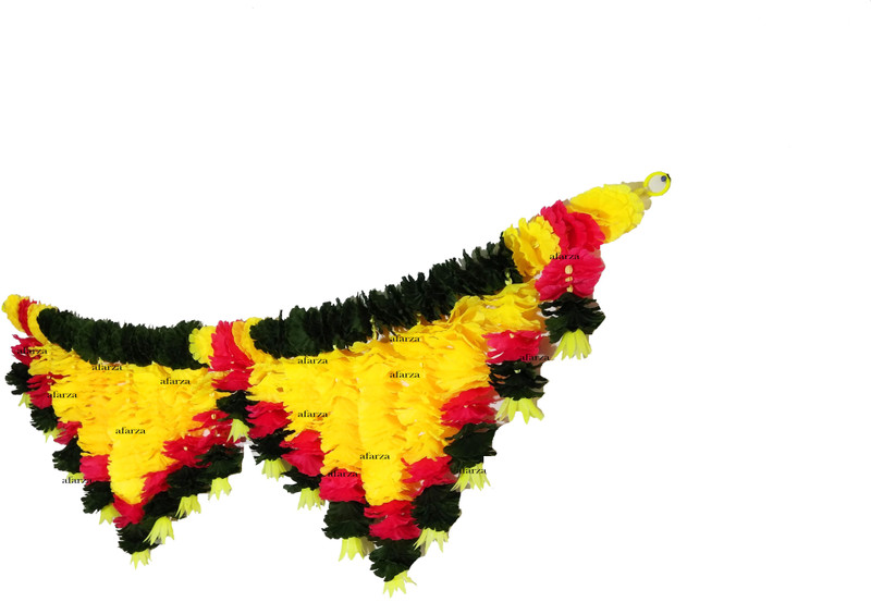afarza artificial flower toran for door hanging home decoration diwali decoration Toran(41x13 inch good quality of plastic n cloth)