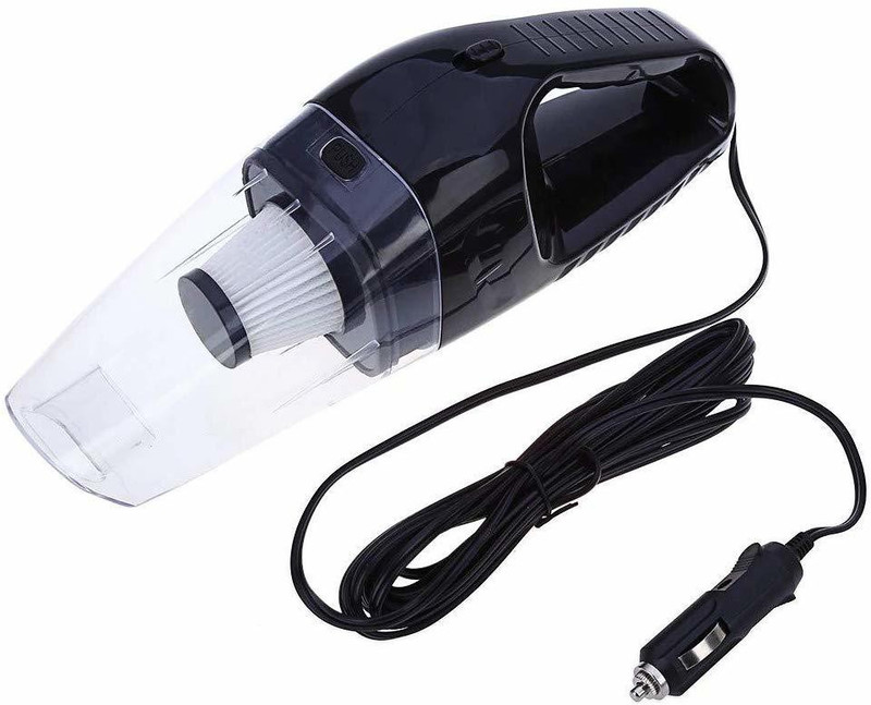 Onshoppy Handheld Portable 120W 12V Super Suction Wet And Dry Dual Use Vaccum Cleaner Car Vacuum Cleaner(Multicolor)