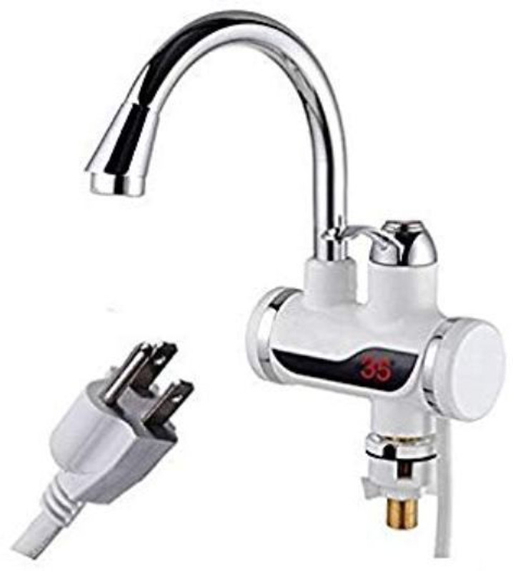 SRUSHTI DARSHAN 195 L Storage Water Geyser (20V Electric Water Heater Faucet Instant, Silver)