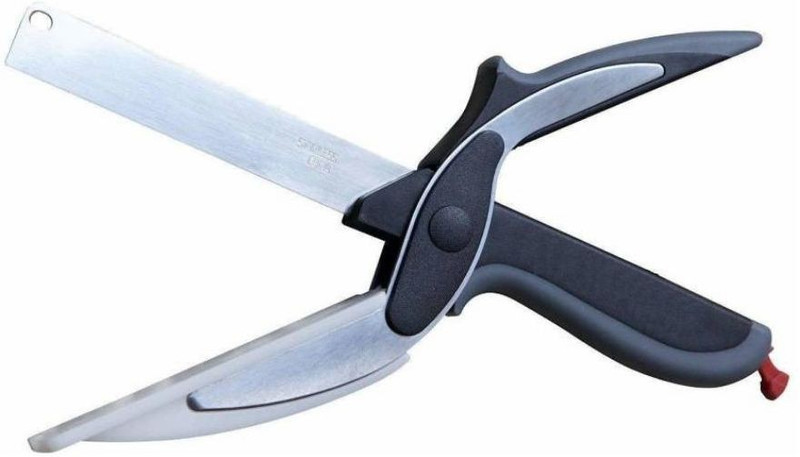 shivanshsmart KitchenFest Clever Cutter 2 in 1 Knife & Chopping Board Vegetable & Fruit Chopper Steel Knife (Pack of 1) Chopper(1 clever cutter)