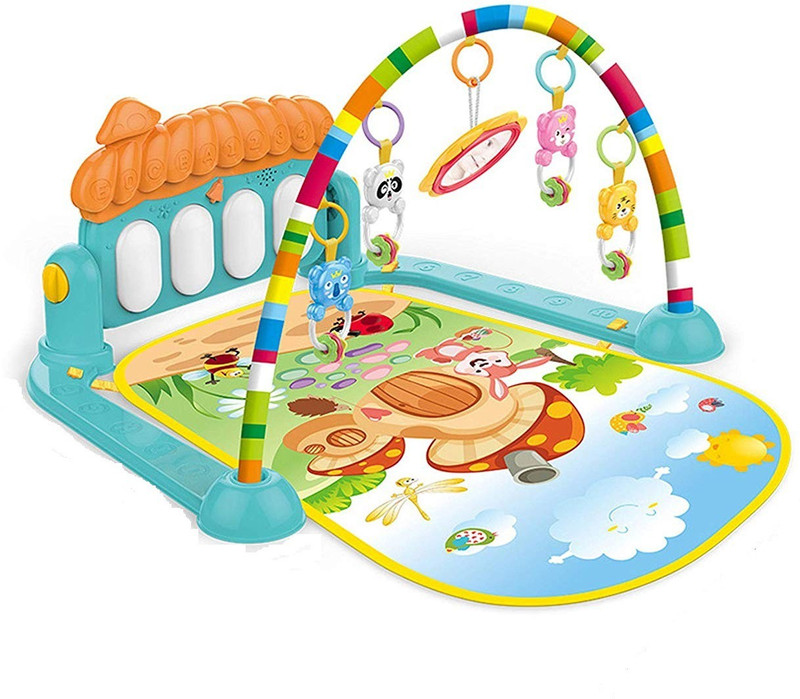 NIYAMAT Kick & Play Multi-Function Piano Baby Gym & Fitness Rack(Multicolor)