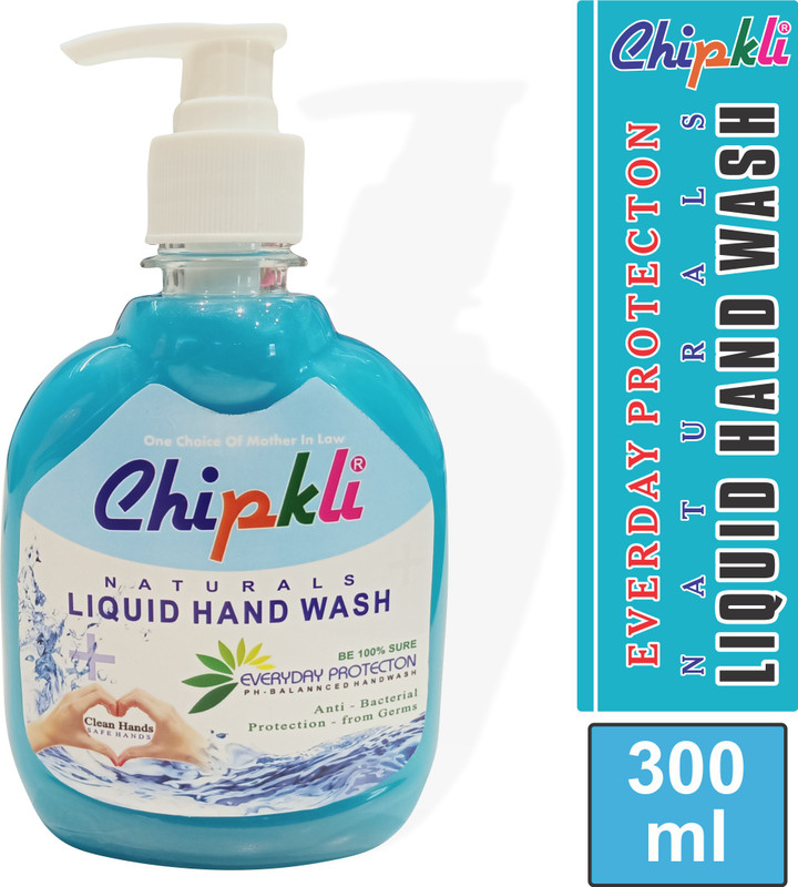 chipkli Naturals Liquid Hand Wash Refill Bottle Pump Dispenser(300 ml)