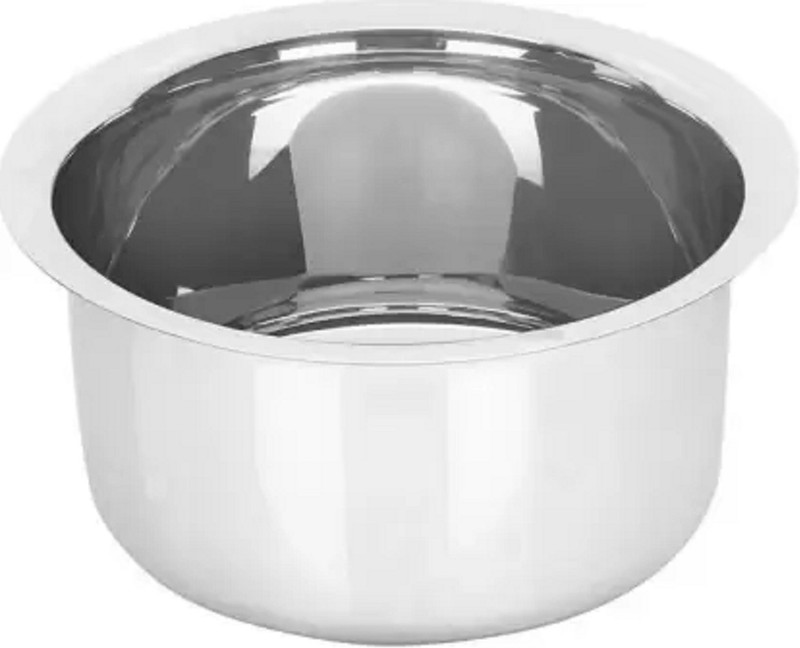 ethniccreations2 Stainless Steel induction Pot (5L) Tope Pot 5 L(Steel, Induction Bottom)