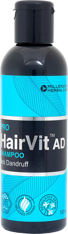 millennium herbal care PRO HAIRVIT AD Anti-dandruff shampoo(100 ml)