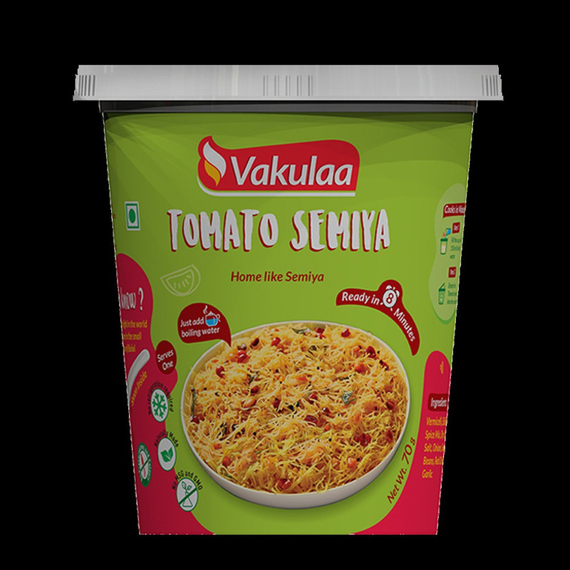 vakulaa Tomato Semiya (Pack of 3) Vermicelli 210 g(Roasted)
