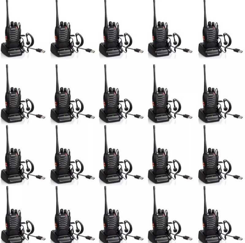 spydo BAOFENG bf888s 4way radio walkie talkie uhf400-470 BAOFENG bf888 walkie talkie uhf400-470 Walkie Talkie(Black)