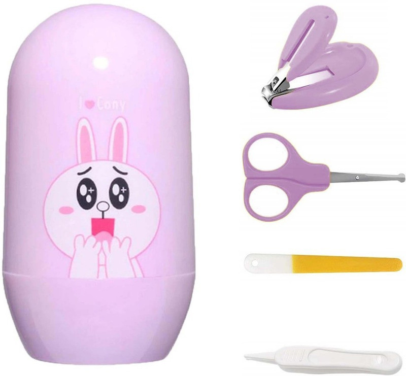 Miss & Chief by Flipkart Baby Infant and Toddler Grooming Kit with Scissors (Purple Rabbit)(Purple)