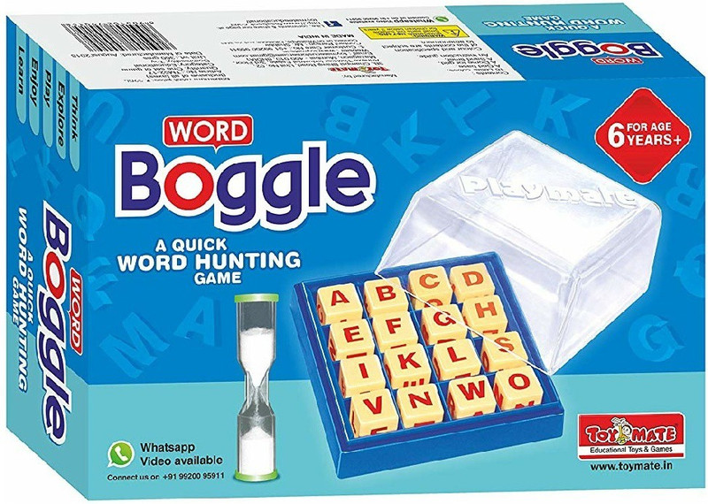 omkar toys WORD BOGGLE Board Game