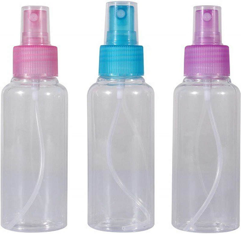 sandip Refillable Fine Mist Perfume 100 ml Bottle(Pack of 3, Multicolor)